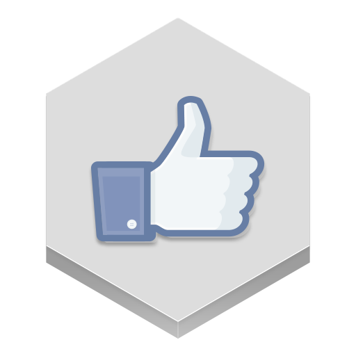 Facebook Like Icon 512x512 png